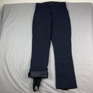 Schoeller of Switzerland AFRC Ski Pants Womens 14 Long Black Stirrups Ankle
